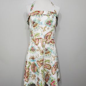 Becky & Max Floral Paisley Halter Dress